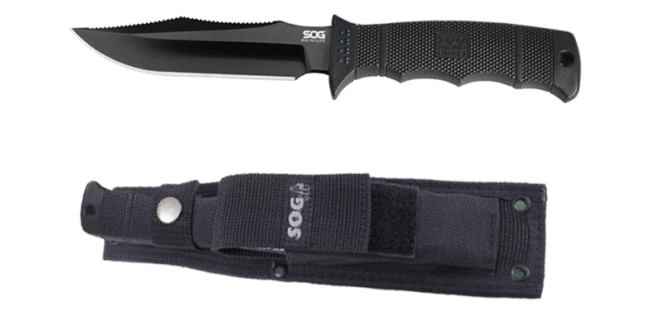 SOG SEAL Pup Elite Fixed Blade E37SN-CP