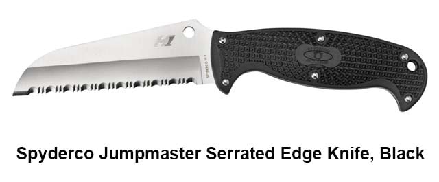 Serrated or Saw-toothed Edge Blade Knife
