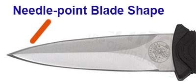 Spear Point Blade Shape