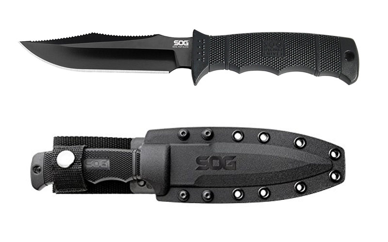 Best SOG SEAL Pup Elite Fixed Blade E37S-K